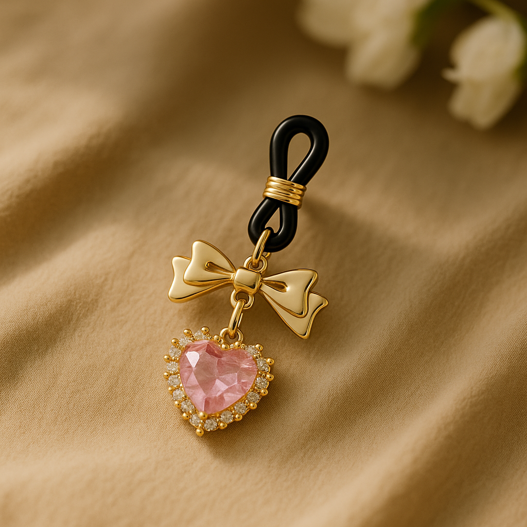 Bow Heart Nipple Clips